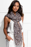 ANGELS WHISPER | AVERY LEOPARD LIGHTWEIGHT SCARF | Bohemian Love Runway
