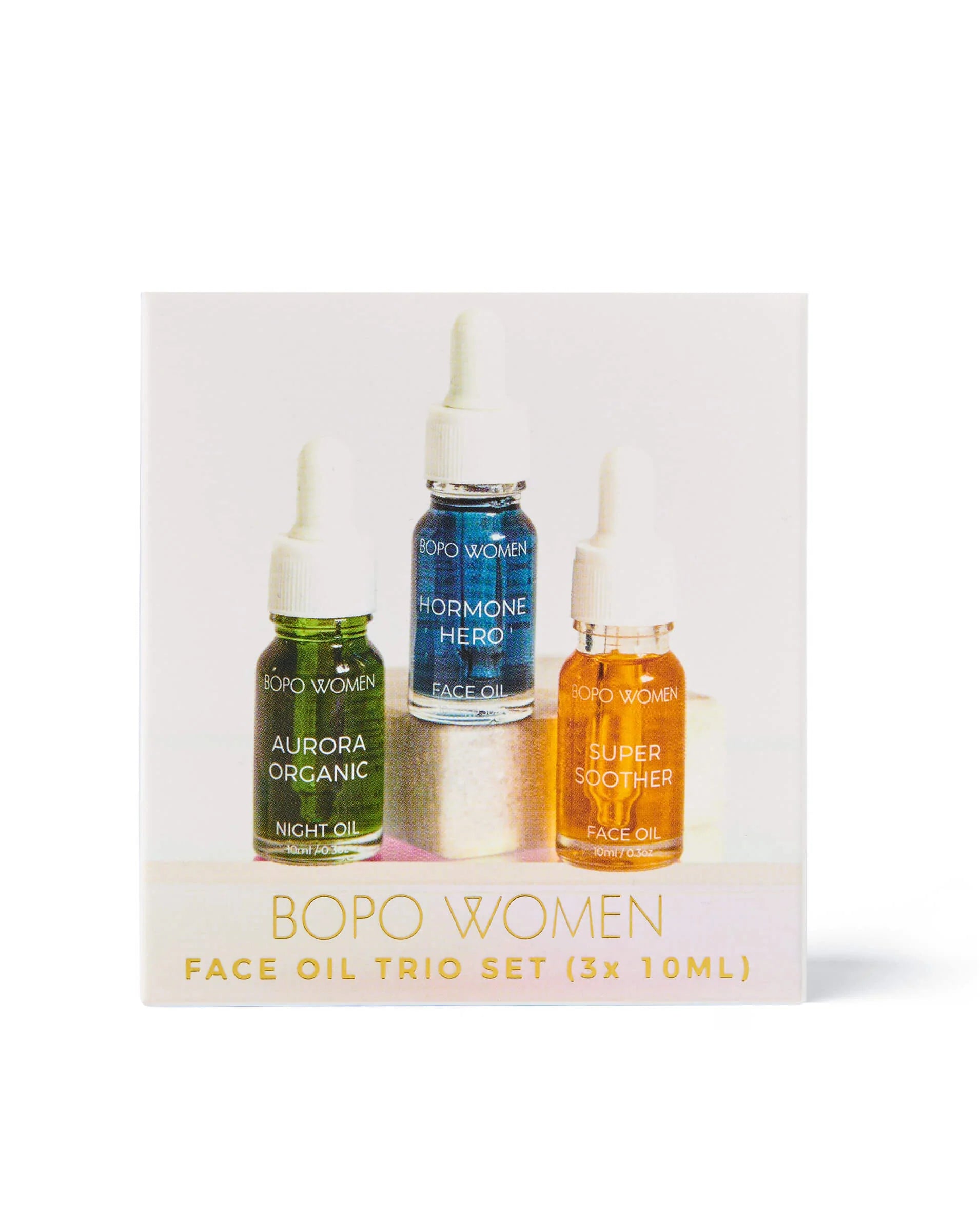  BOPO WOMEN | MINI FACE OIL TRIO | Bohemian Love Runway