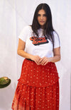 HOUSE OF SKYE | CHERRY BOMB TEE | Bohemian Love Runway