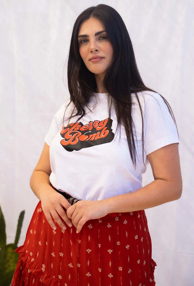 HOUSE OF SKYE | CHERRY BOMB TEE | Bohemian Love Runway