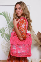  ISABELLA | PIPPA PINK TOTE | Bohemian Love Runway