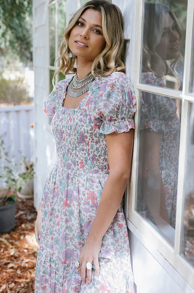 HOUSE OF SKYE | DAISY BELLE MAXI DRESS WANDERING VIOLET | Bohemian Love Runway