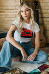 HOUSE OF SKYE | CHERRY BOMB TEE | Bohemian Love Runway