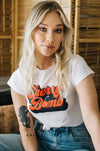 HOUSE OF SKYE | CHERRY BOMB TEE | Bohemian Love Runway