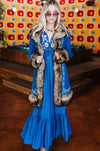 HOUSE OF SKYE | ALMOST FAMOUS PENNY LANE COAT SAPHIRE | Bohemian Love Runway