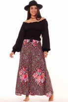  HONEY & STONE CO | BLACK DIAMOND PIPPA WIDE LEG PANT | Bohemian Love Runway