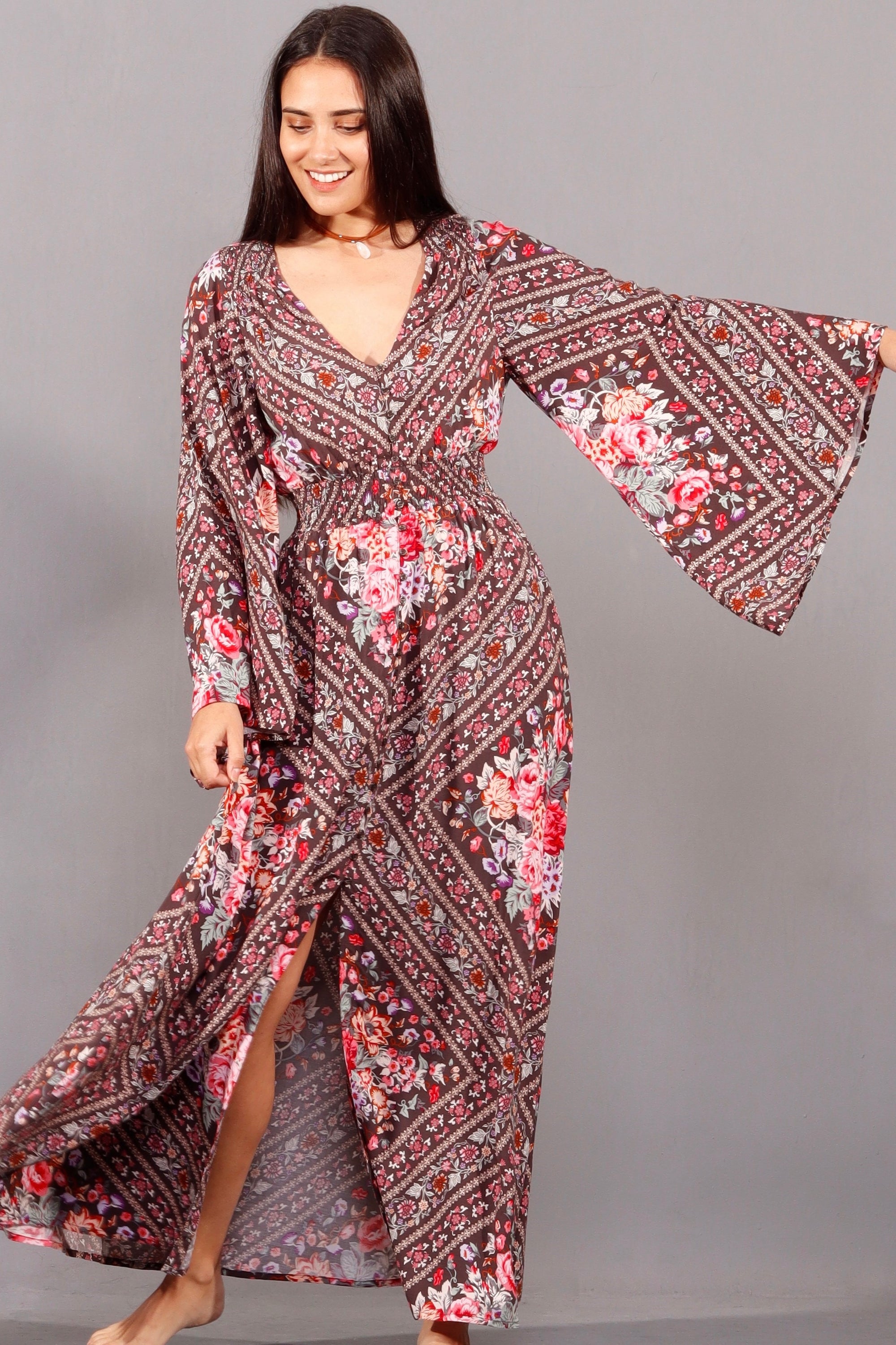 BLACK DIAMOND LIBERTY MAXI DRESS