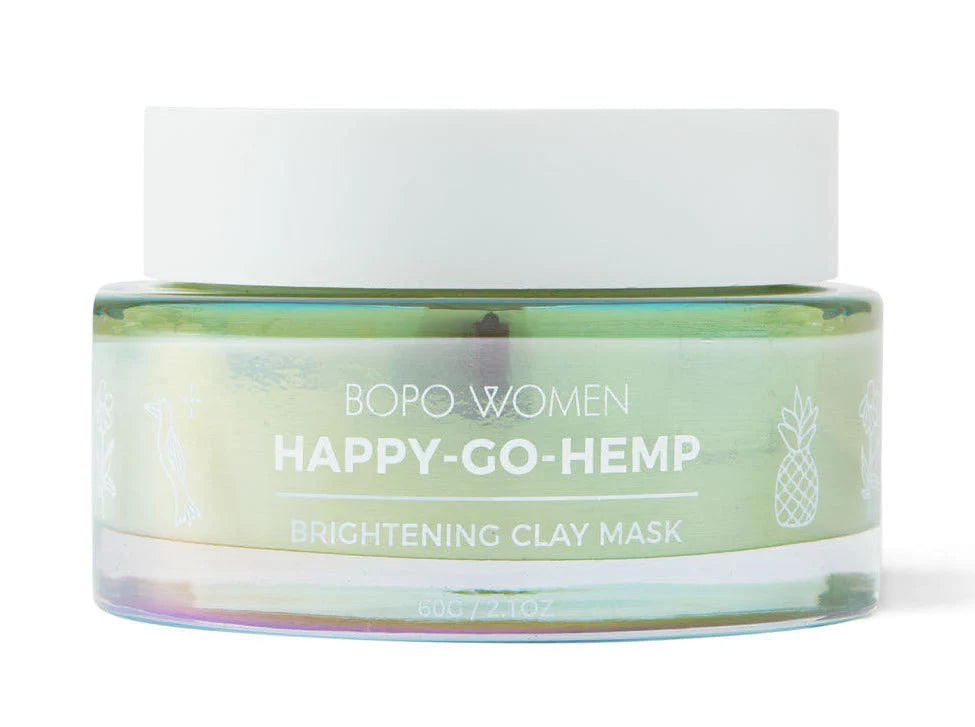  BOPO WOMEN | HAPPY-GO-HEMP BRIGHTENING CLAY MASK | Bohemian Love Runway