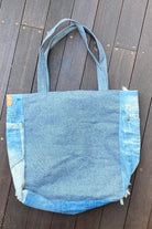  SHOE SHU | MIND + SOUL TOTE BAG VINTAGE DENIM | Bohemian Love Runway