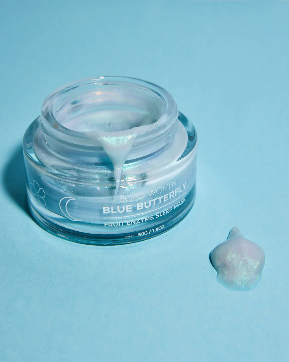  BOPO WOMEN | BLUE BUTTERFLY SLEEP MASK | Bohemian Love Runway