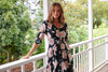 JAASE | PEACH WILD FLOWER INDIANA MAXI DRESS | Bohemian Love Runway