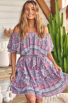  JAASE | BONNIE GEORGIE MINI DRESS | Bohemian Love Runway
