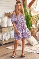  JAASE | BONNIE GEORGIE MINI DRESS | Bohemian Love Runway