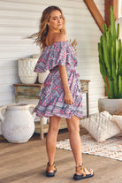  JAASE | BONNIE GEORGIE MINI DRESS | Bohemian Love Runway