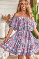  JAASE | BONNIE GEORGIE MINI DRESS | Bohemian Love Runway