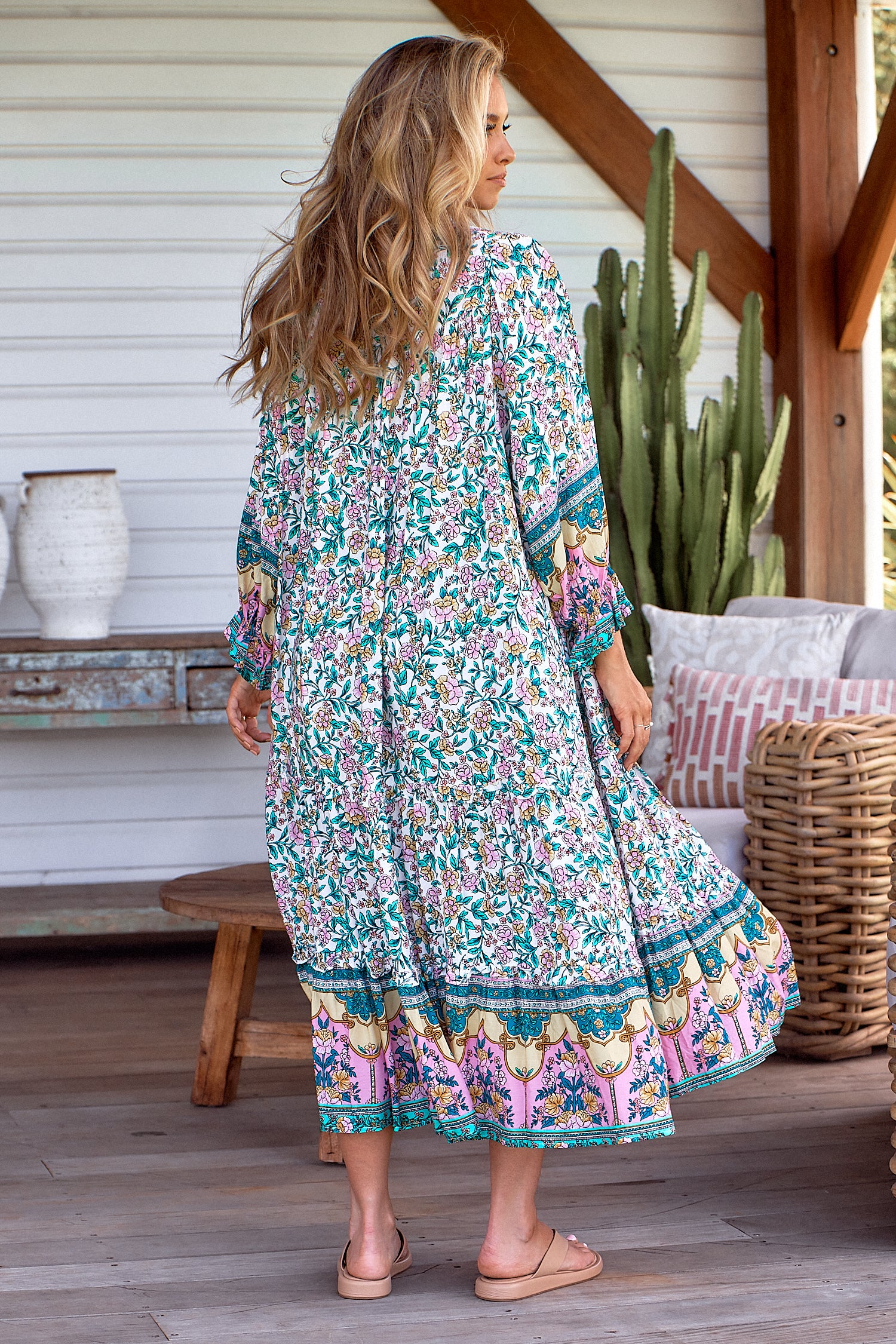  JAASE | MESSINA BRIANA MIDI DRESS | Bohemian Love Runway