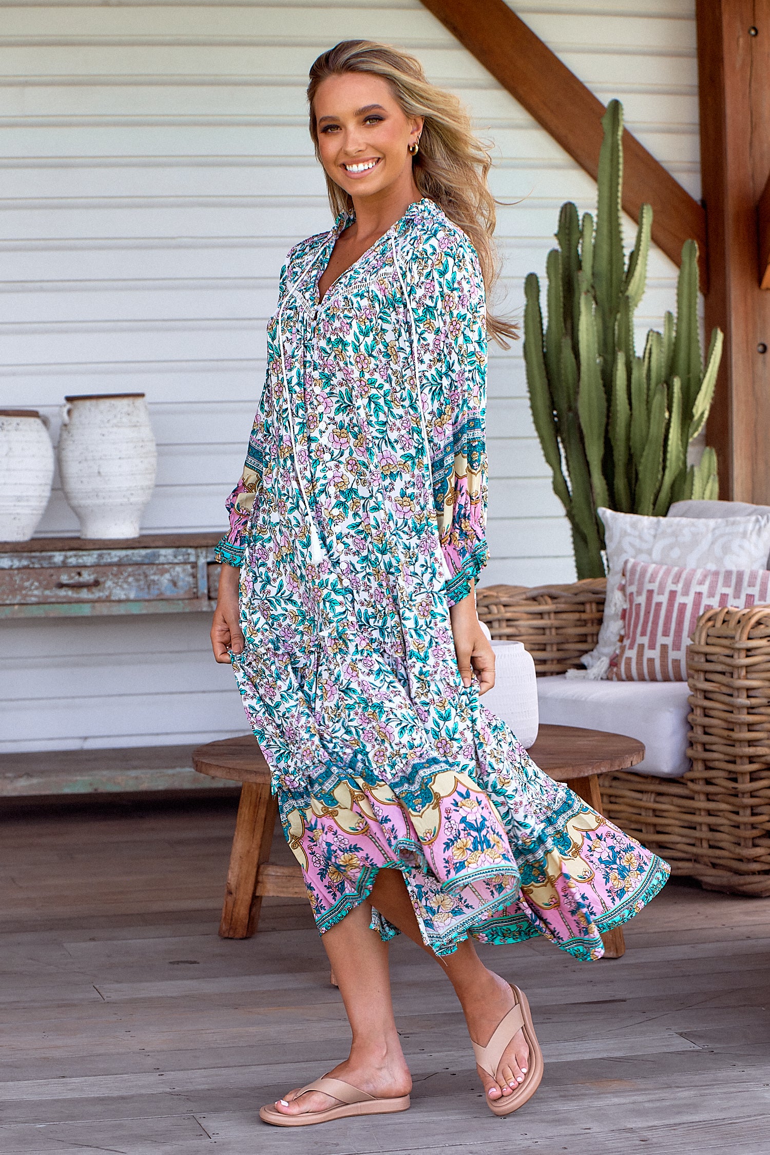  JAASE | MESSINA BRIANA MIDI DRESS | Bohemian Love Runway