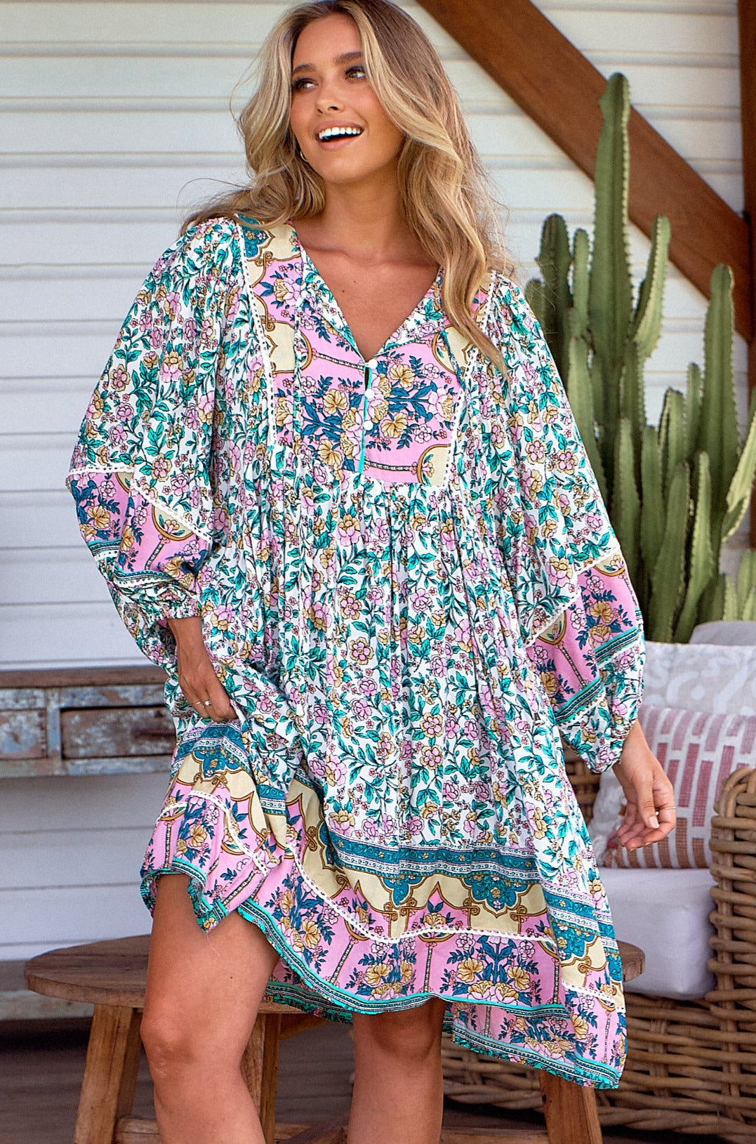  JAASE | MESSINA ADELA MIDI DRESS | Bohemian Love Runway