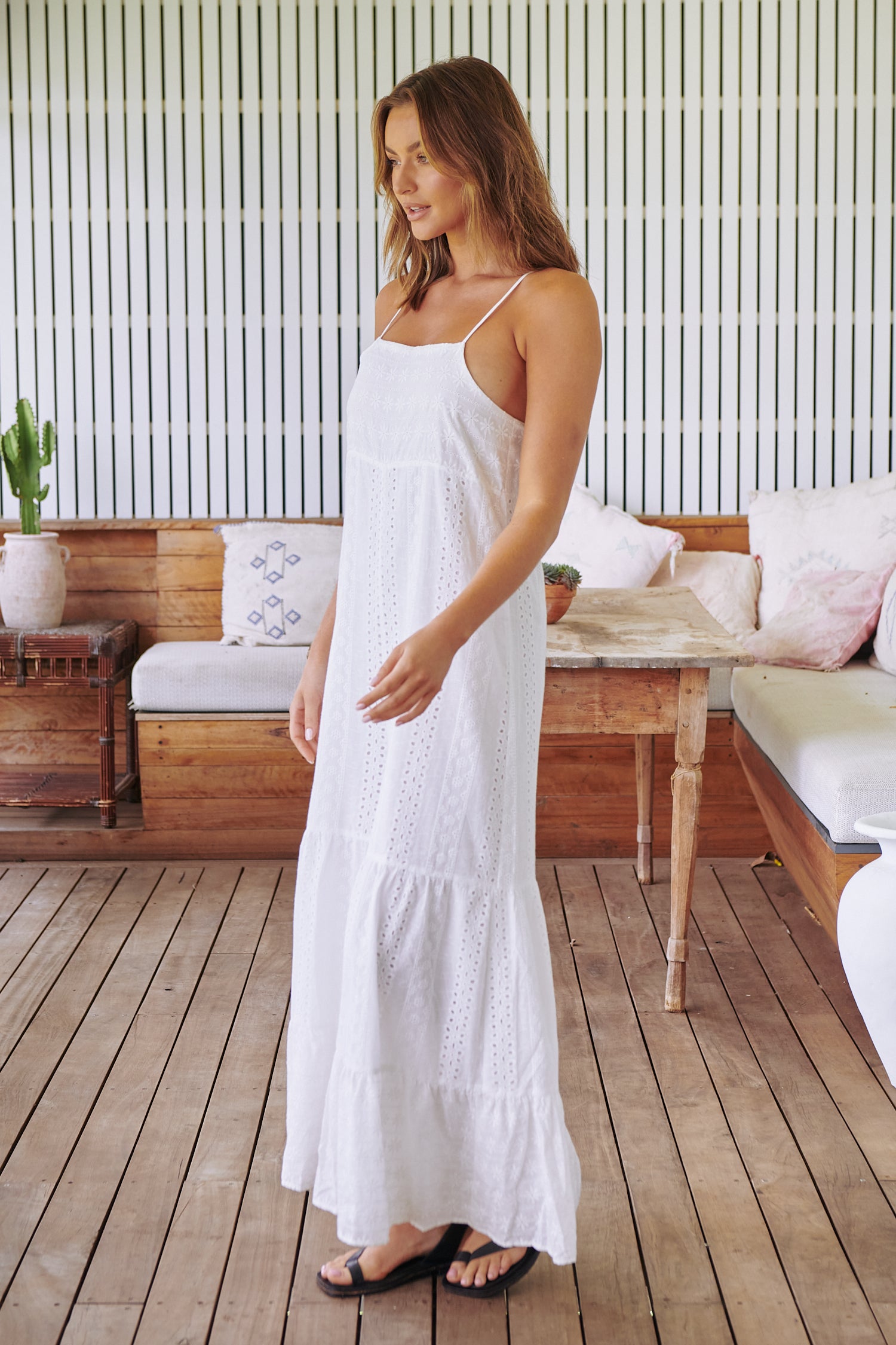  JAASE | TE AMO TINA JUMPSUIT WHITE | Bohemian Love Runway