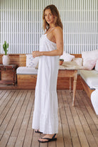  JAASE | TE AMO TINA JUMPSUIT WHITE | Bohemian Love Runway