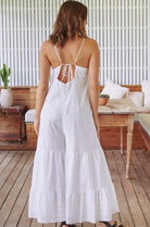  JAASE | TE AMO TINA JUMPSUIT WHITE | Bohemian Love Runway