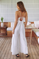  JAASE | TE AMO TINA JUMPSUIT WHITE | Bohemian Love Runway