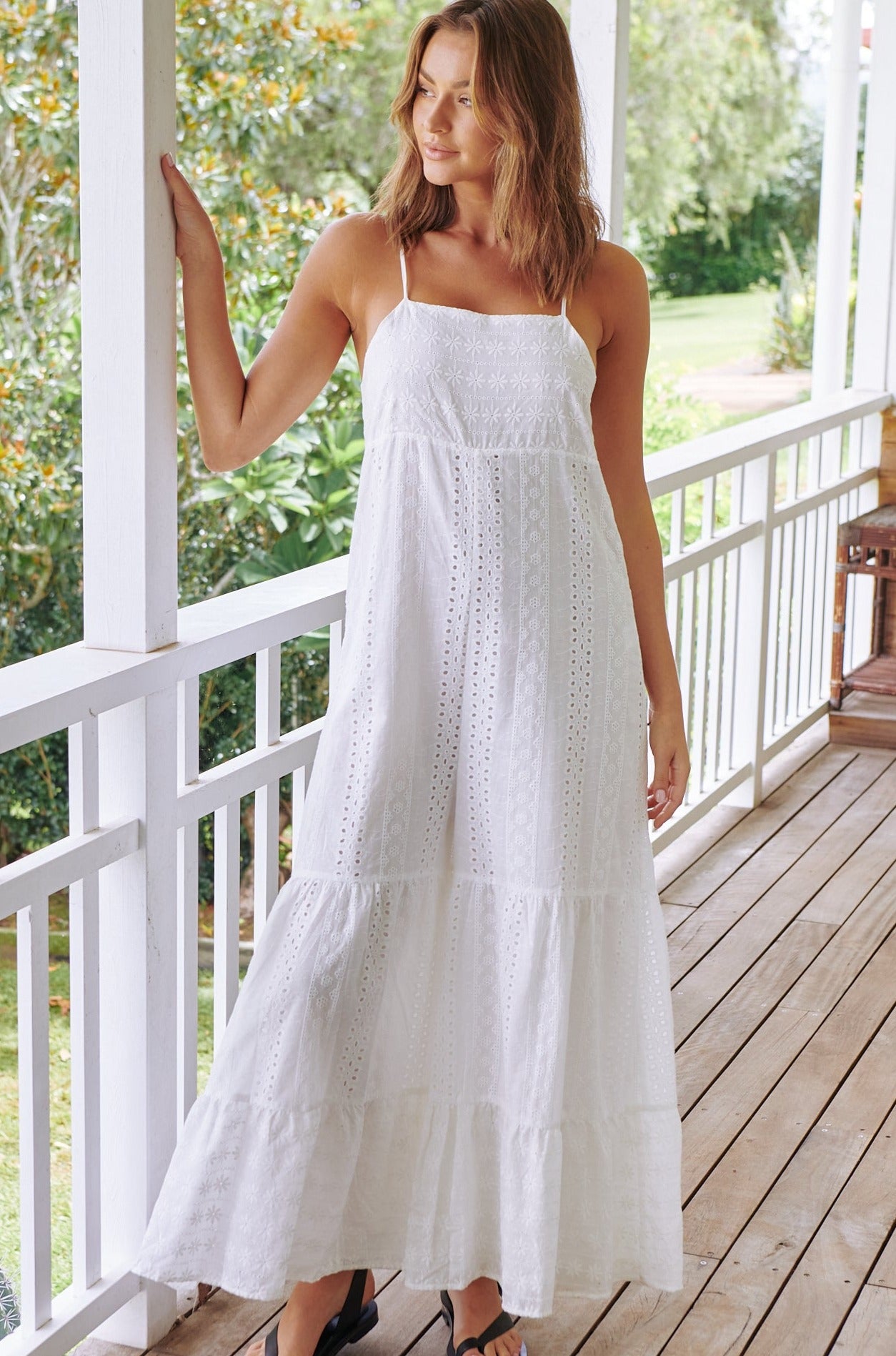  JAASE | TE AMO TINA JUMPSUIT WHITE | Bohemian Love Runway