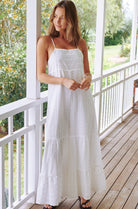  JAASE | TE AMO TINA JUMPSUIT WHITE | Bohemian Love Runway