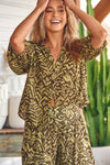 JAASE | WILDERNESS CLOVER SIERRA BLOUSE | Bohemian Love Runway