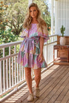 JAASE | LAVENDER HAZE GEORGIE MINI DRESS | Bohemian Love Runway