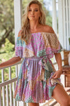 JAASE | LAVENDER HAZE GEORGIE MINI DRESS | Bohemian Love Runway
