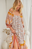  JAASE | QUINCY BLOSSOM MIDI DRESS | Bohemian Love Runway