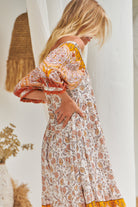  JAASE | QUINCY BLOSSOM MIDI DRESS | Bohemian Love Runway