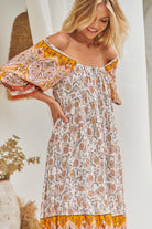  JAASE | QUINCY BLOSSOM MIDI DRESS | Bohemian Love Runway