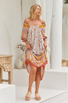  JAASE | QUINCY BLOSSOM MIDI DRESS | Bohemian Love Runway