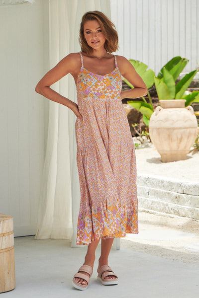 JAASE | FORGET ME NOT RAINE MIDI DRESS | Bohemian Love Runway