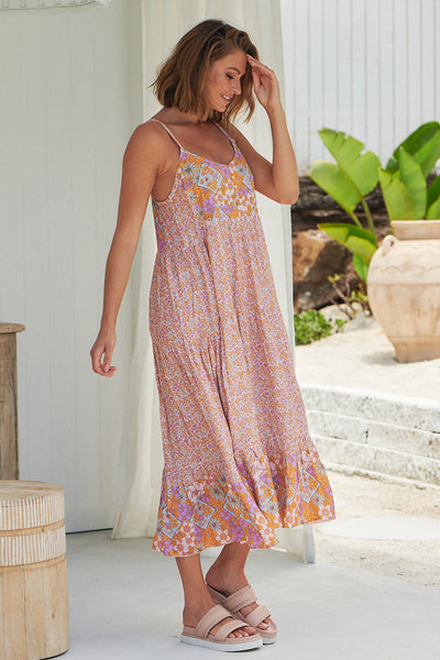 JAASE | FORGET ME NOT RAINE MIDI DRESS | Bohemian Love Runway