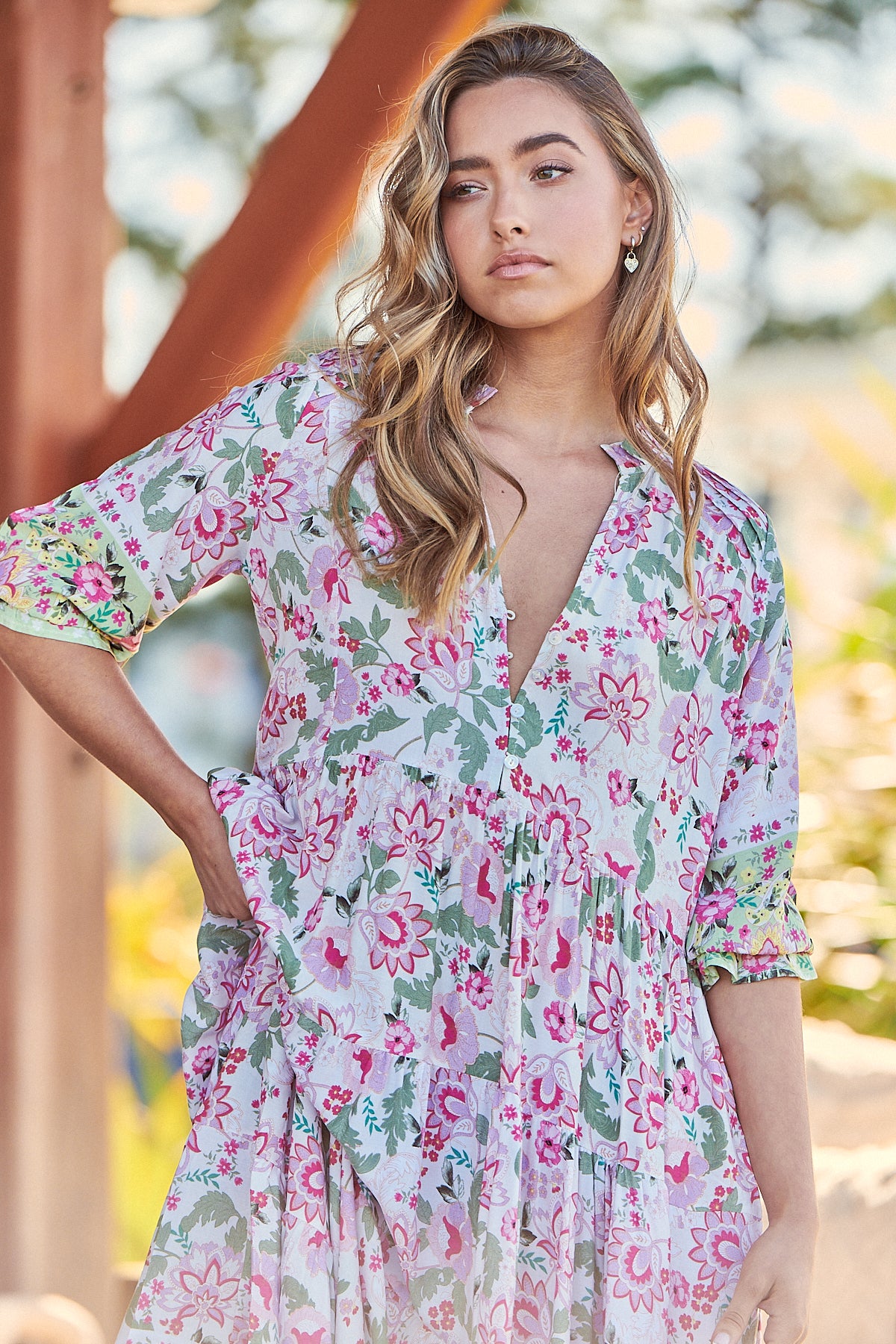  JAASE | SAKURA TILLIE MAXI DRESS | Bohemian Love Runway