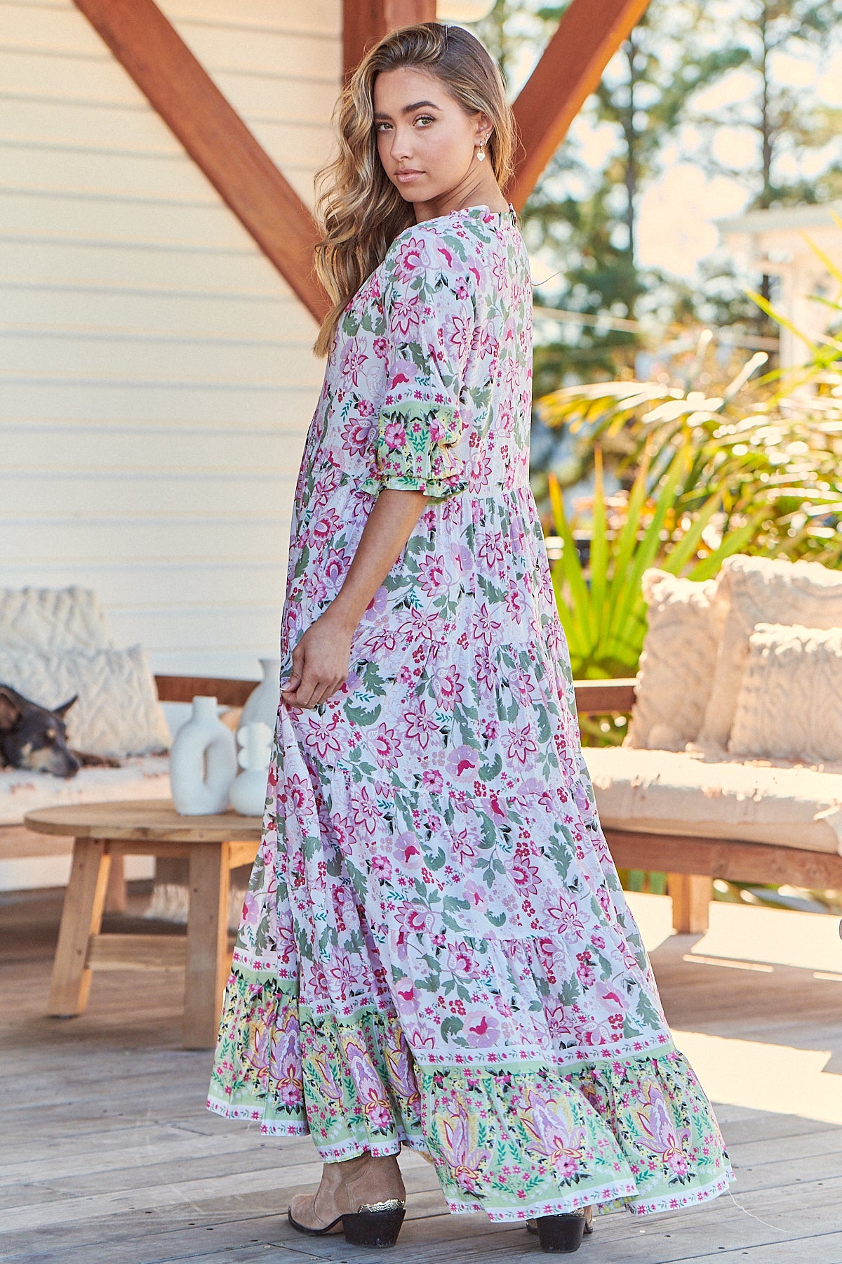  JAASE | SAKURA TILLIE MAXI DRESS | Bohemian Love Runway