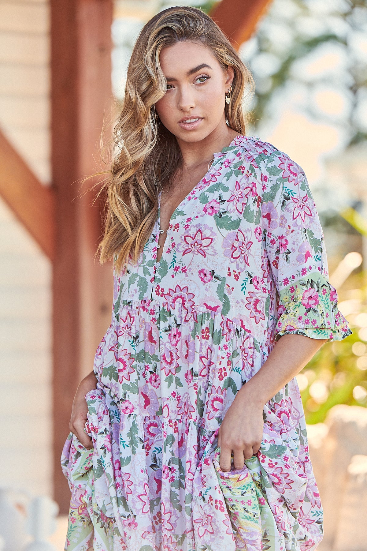  JAASE | SAKURA TILLIE MAXI DRESS | Bohemian Love Runway