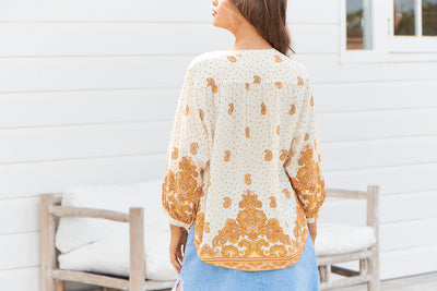 JAASE | SUNDOWN RYLEE BLOUSE | Bohemian Love Runway
