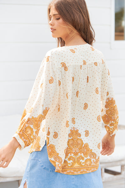 JAASE | SUNDOWN RYLEE BLOUSE | Bohemian Love Runway