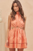 JAASE | HOLLIDAY CORAL OLIVIA MINI DRESS | Bohemian Love Runway
