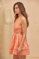  JAASE | HOLLIDAY CORAL OLIVIA MINI DRESS | Bohemian Love Runway