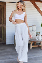  JAASE | BROOKLYN PANT COCONUT | Bohemian Love Runway