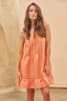  JAASE | HOLLIDAY CORAL LUX MINI DRESS | Bohemian Love Runway