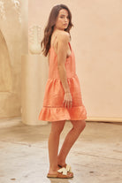  JAASE | HOLLIDAY CORAL LUX MINI DRESS | Bohemian Love Runway