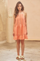  JAASE | HOLLIDAY CORAL LUX MINI DRESS | Bohemian Love Runway