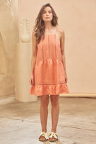  JAASE | HOLLIDAY CORAL LUX MINI DRESS | Bohemian Love Runway