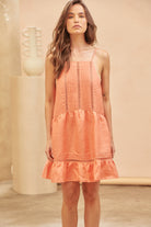  JAASE | HOLLIDAY CORAL LUX MINI DRESS | Bohemian Love Runway